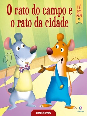 cover image of O rato do campo e o rato da cidade
